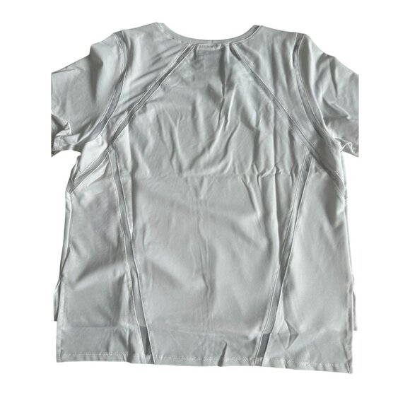 LUCKY IN LOVE White Crewneck Tee Size M NEW New with tags - Picture 5 of 6